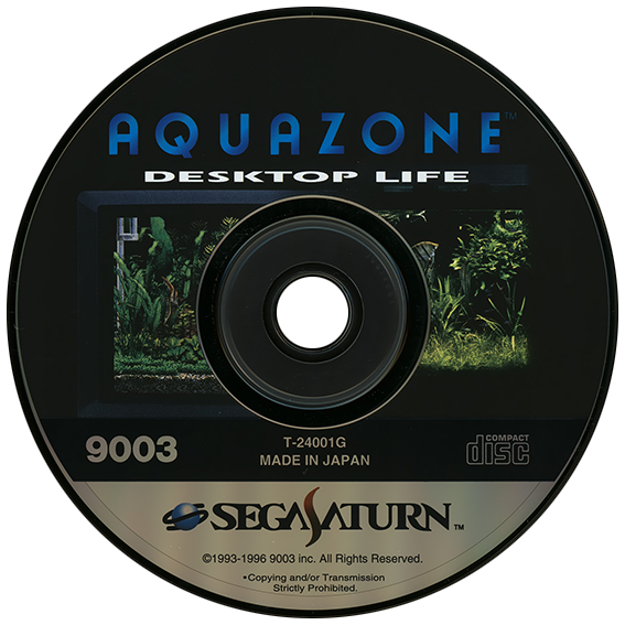Aquazone Desktop Life box art for Sega Saturn